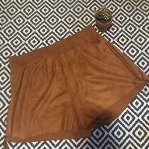 Super cute suede shorts